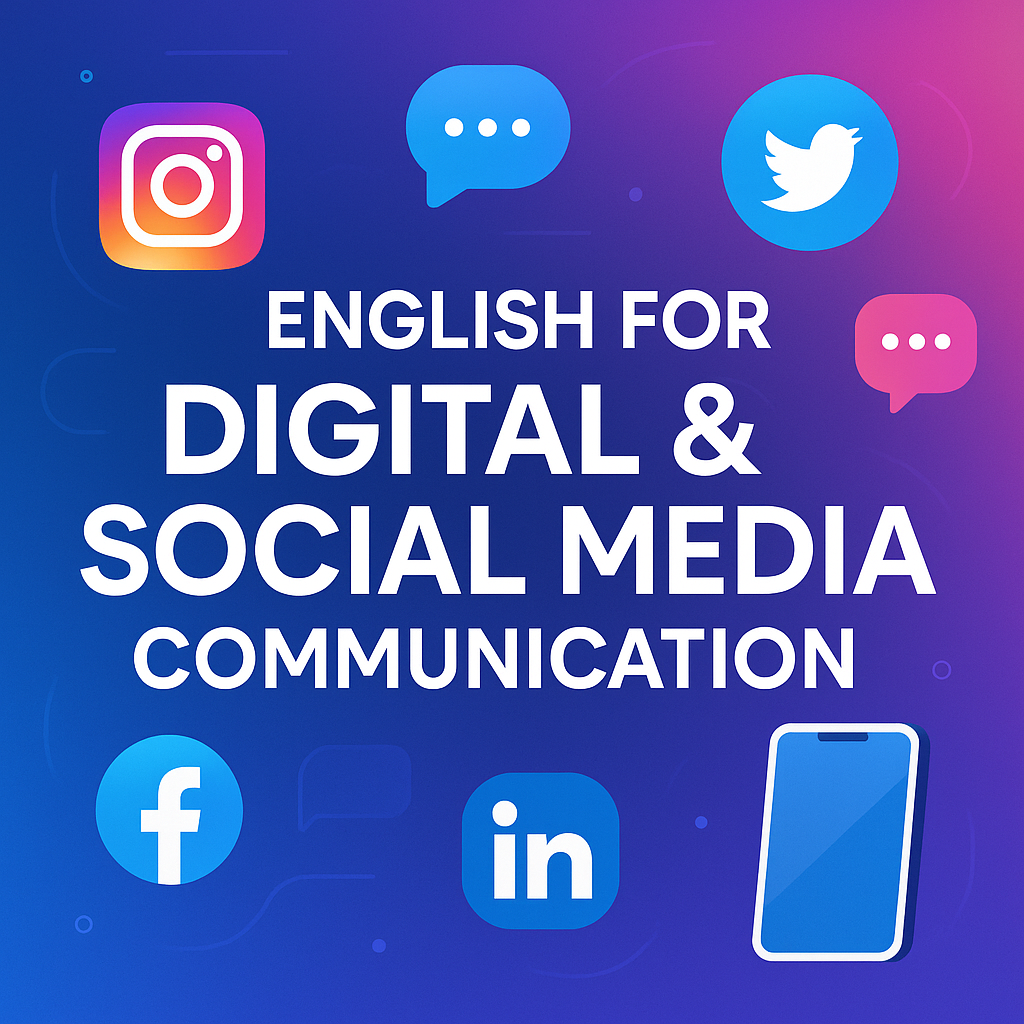 English for Digital & Social Media Communication Course