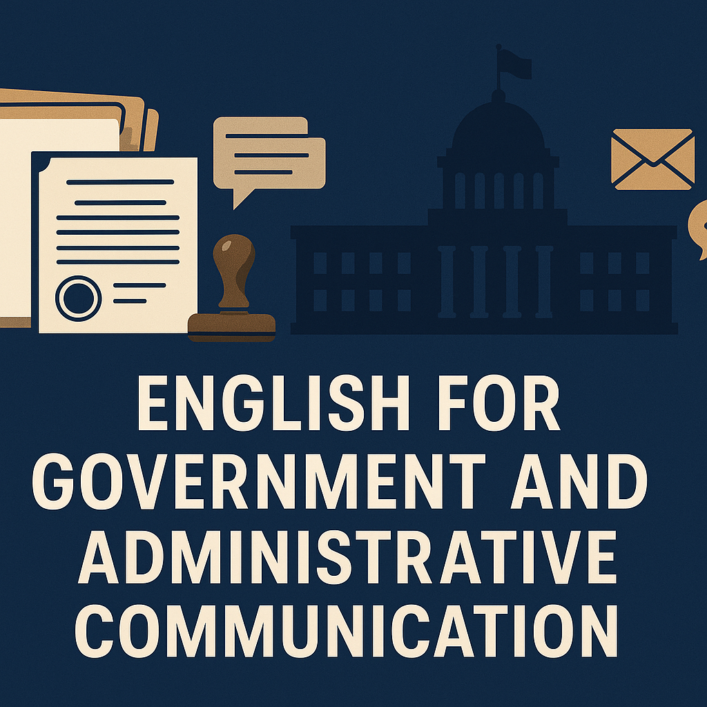 English for Government and Administrative Communication Course in Hindi